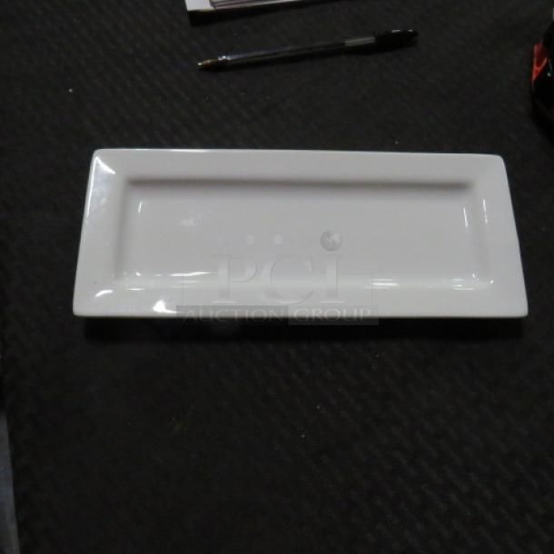 10.5X4.5 Rectangular World Plate. #SL-24.  10XBID - Image 1 of 2