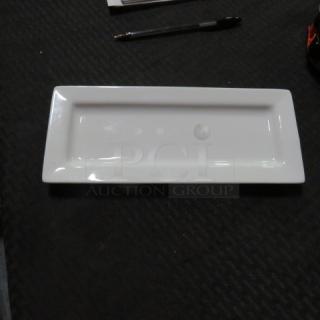 10.5X4.5 Rectangular World Plate. #SL-24.  10XBID