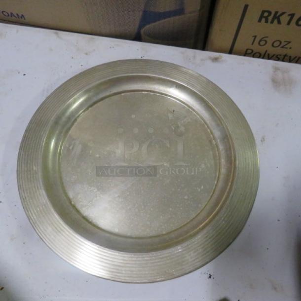 12.5 Inch  Silver Plate Serve Tray. 2XBID - Image 1 of 1