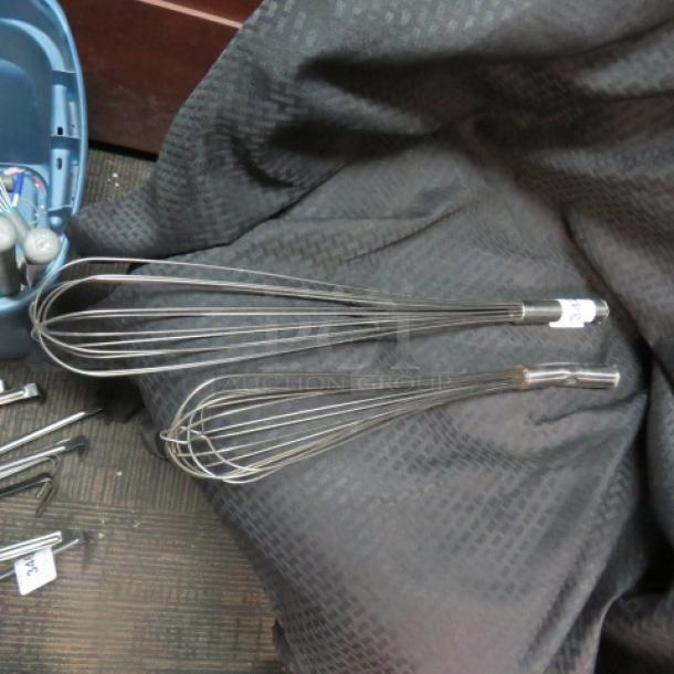 Assorted Size Stainless Steel Whip. 2XBID - Image 1 of 1