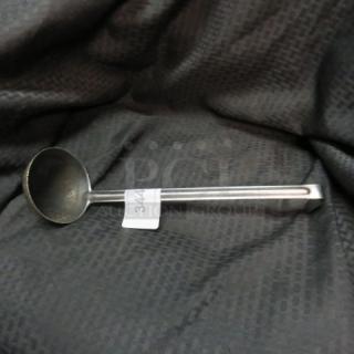 One Stainless Steel 8oz Ladle.