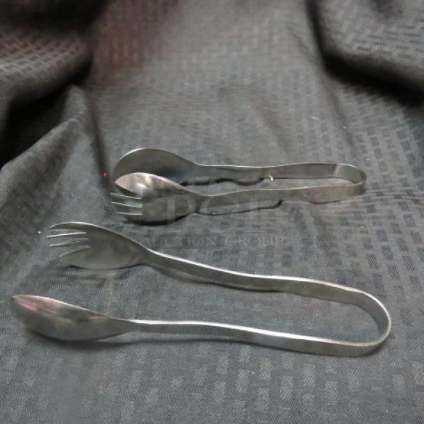 Stainless  Steel Spoon/Fork Tong. 4XBID - Image 1 of 1