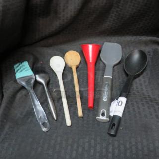 One Lot Of Assorted Utensils.