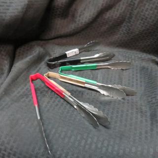 Assorted Color Vollrath Tong. 4XBID