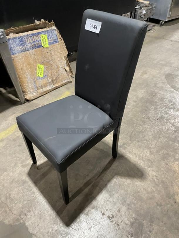 Brand New! Black Silhouette Dining Chairs! 4X Your Bid! - Image 2 of 7