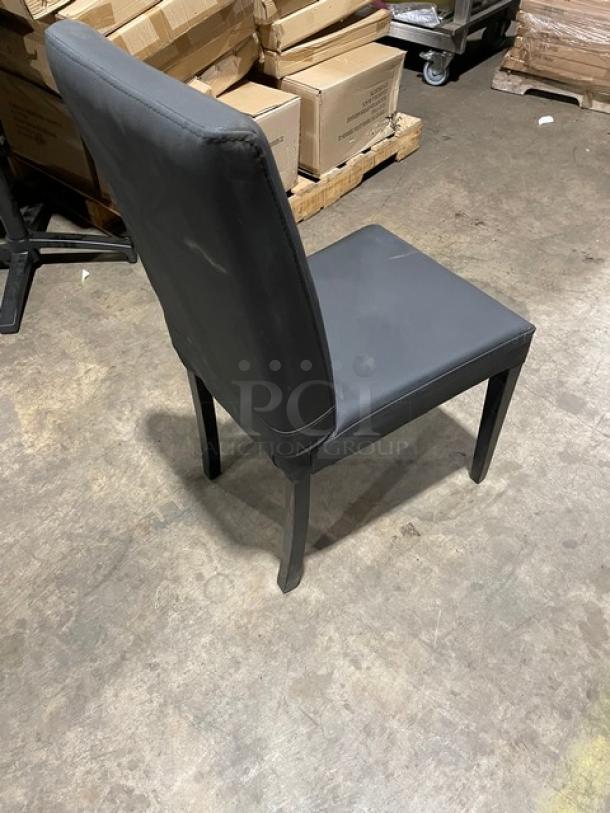 Brand New! Black Silhouette Dining Chairs! 4X Your Bid! - Image 4 of 7