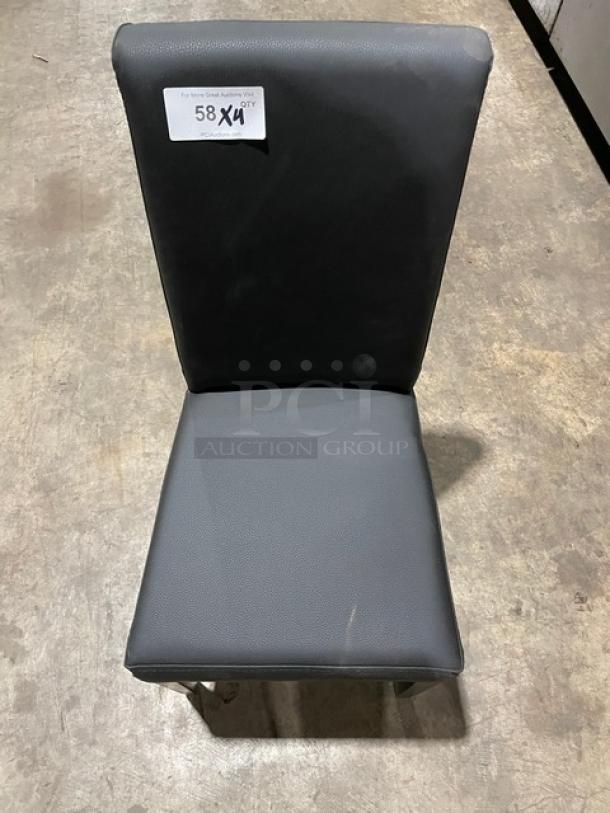 Brand New! Black Silhouette Dining Chairs! 4X Your Bid! - Image 5 of 7