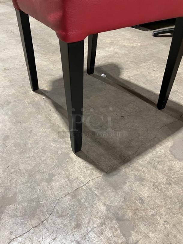 Brand New! Scarlett Red Silhouette Style Dining Chair! - Image 6 of 7