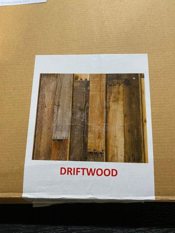 WOW! BRAND NEW! IN THE BOX! Contempo Collection Driftwood Style Square Table Tops! 24 x 30 Inch! 5 X Your Bid! - Image 2 of 6