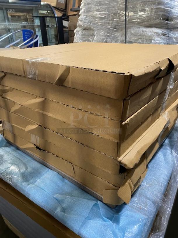 WOW! BRAND NEW! IN THE BOX! Contempo Collection Java Style Square Table Tops! 24 x 24 Inch! 6 X Your Bid! - Image 4 of 7