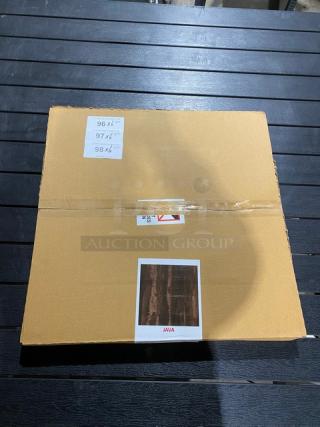 WOW! BRAND NEW! IN THE BOX! Contempo Collection Java Style Square Table Tops! 24 x 24 Inch! 6 X Your Bid!