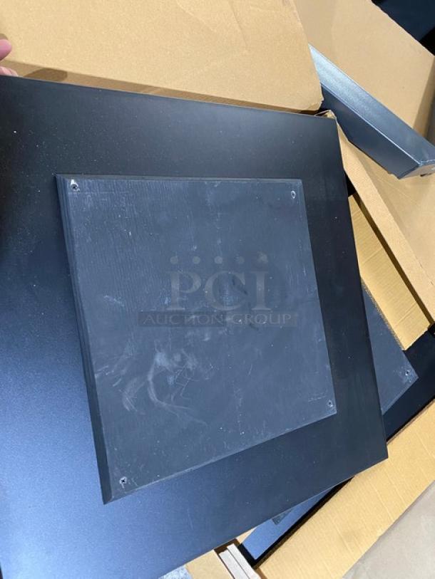 WOW! BRAND NEW! IN THE BOX! Contempo Collection Java Style Square Table Tops! 24 x 24 Inch! 6 X Your Bid! - Image 7 of 7