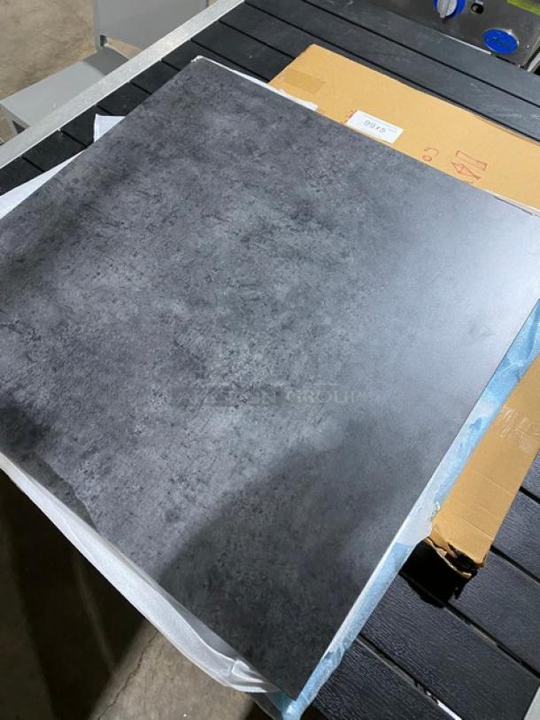 WOW! BRAND NEW! IN THE BOX! Contempo Collection Java Style Square Table Tops! 30 x 30 Inch! 5 X Your Bid! - Image 2 of 5