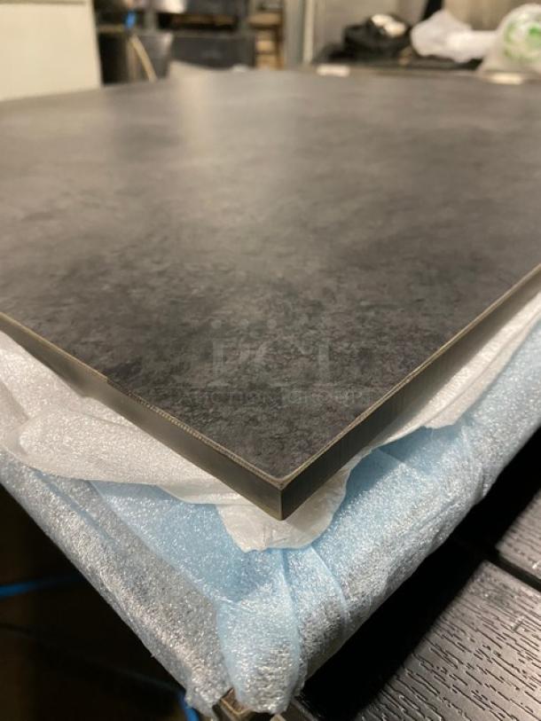 WOW! BRAND NEW! IN THE BOX! Contempo Collection Java Style Square Table Tops! 30 x 30 Inch! 5 X Your Bid! - Image 3 of 5