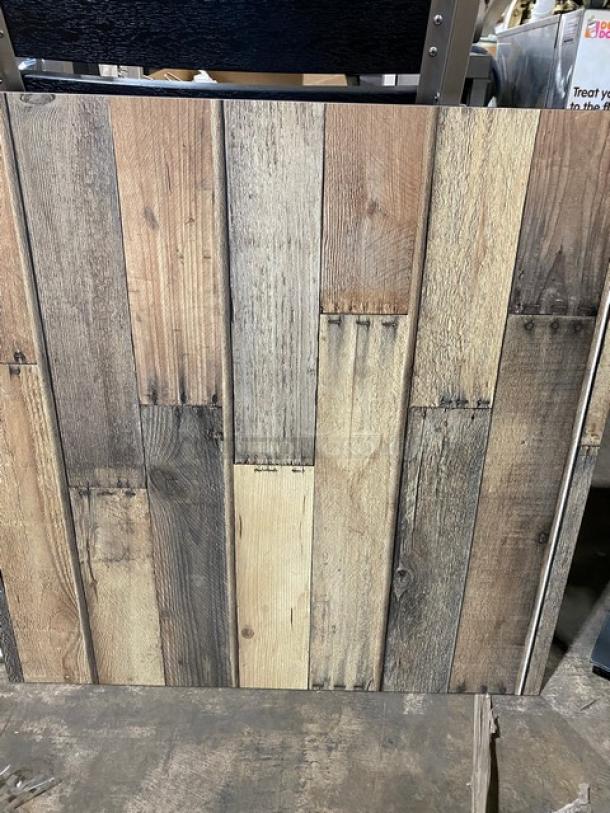 WOW! BRAND NEW! IN THE BOX! Contempo Collection Java Style Square Table Tops! 30 x 30 Inch! 5 X Your Bid! - Image 5 of 5