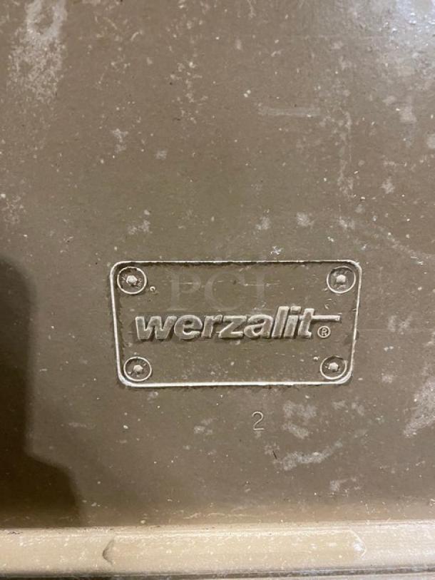 NICE! Werzalit Assorted Square Table Tops! Wooden Style & Elegant Gray! 6 X Your Bid! - Image 7 of 11