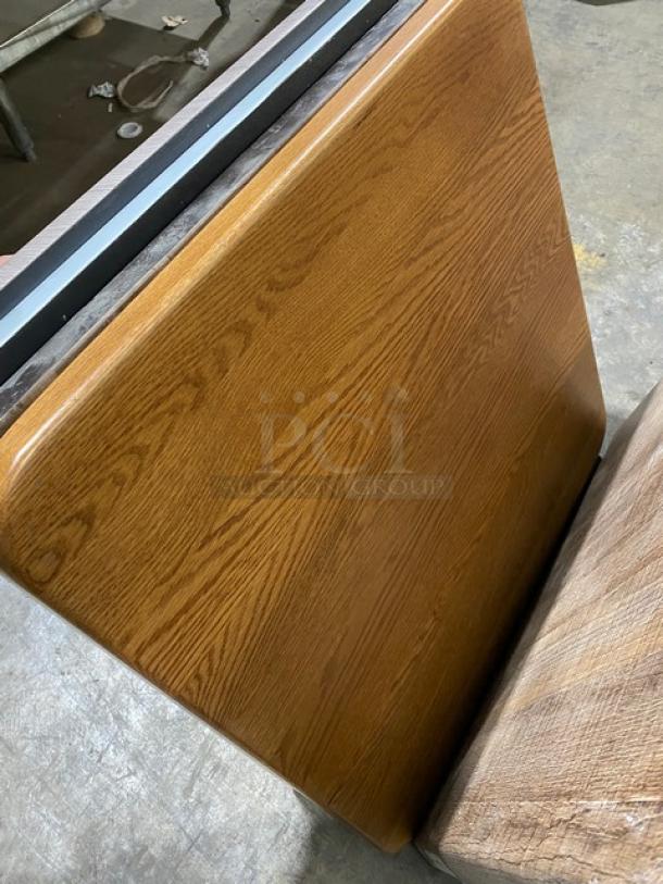 GREAT! Assorted Square Wooden Style Dining Table Tops! 5 X Your Bid! - Image 5 of 8