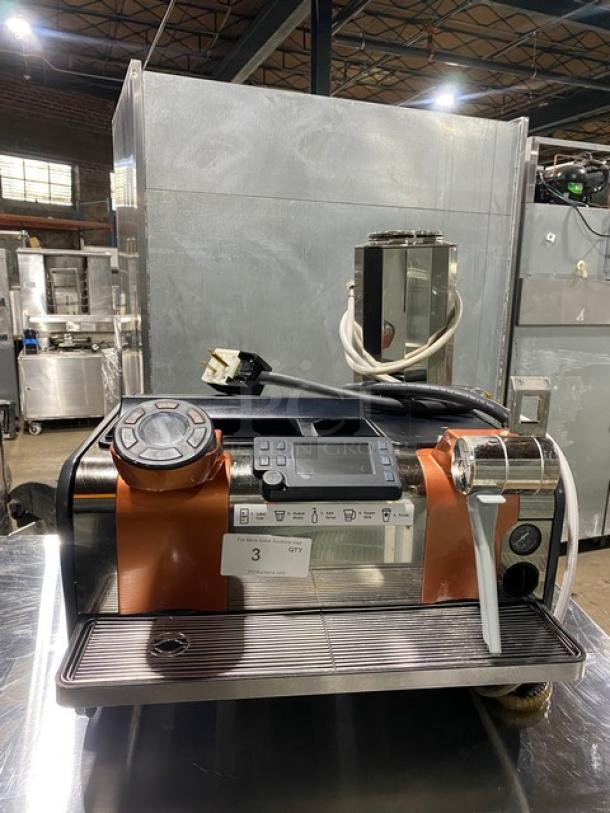 Mastrena II Thermoplan Starbucks Style Commercial Countertop Espresso Machine! 208V! Model: M2-CS SN: 410004828! - Image 1 of 10