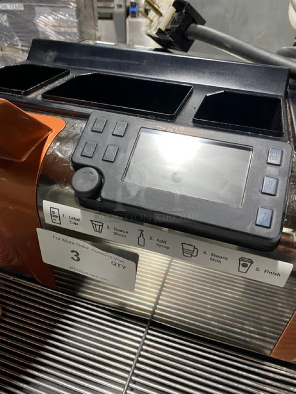 Mastrena II Thermoplan Starbucks Style Commercial Countertop Espresso Machine! 208V! Model: M2-CS SN: 410004828! - Image 6 of 10