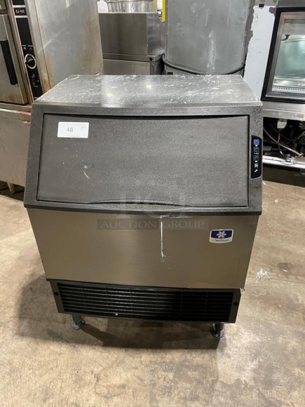 Manitowoc Commercial Air Cooled Undercounter Half Dice Ice Machine! All Stainless Steel! On Legs!  115V 1 Phase! Model: UY0310A-161B SN: 310375823! - Image 1 of 9