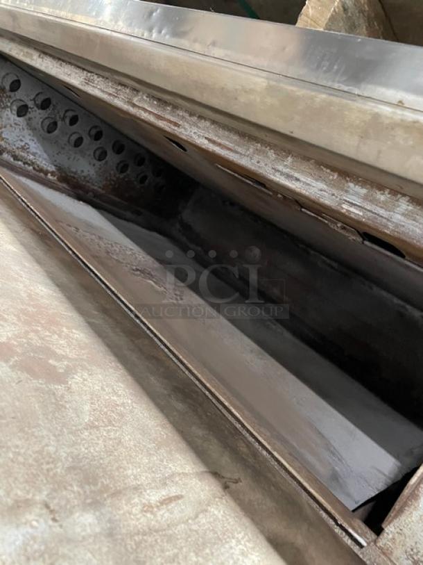 Bari Commercial Natural Gas Powered Double Stacked 6 Pie Pizza Baking Oven! All Stainless Steel! With Pizza Stones! With Legs! 2X Your Bid Makes One Unit! - Image 8 of 14