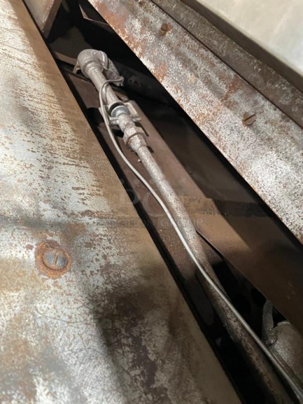 Bari Commercial Natural Gas Powered Double Stacked 6 Pie Pizza Baking Oven! All Stainless Steel! With Pizza Stones! With Legs! 2X Your Bid Makes One Unit! - Image 9 of 14