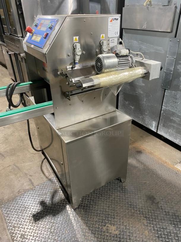 Ilpra Koch Commercial Stainless Steel Food Tray Sealer! On Legs! 230V! Model: 400V/G SN: FP7597! - Image 3 of 11