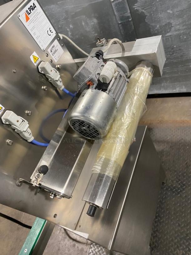 Ilpra Koch Commercial Stainless Steel Food Tray Sealer! On Legs! 230V! Model: 400V/G SN: FP7597! - Image 6 of 11