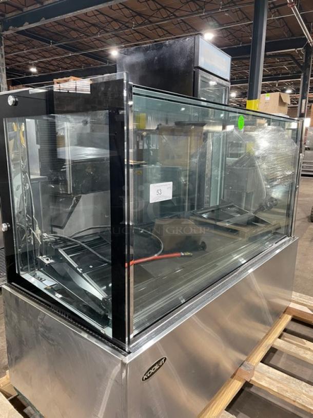 Late Model! Kool It Commercial Flat Glass Dry Bakery Display Case! With LED Lights! With Adjustable Shelves! With 2 Sliding Door Rear Access! 115V! Model: KBF-60D - Image 7 of 8