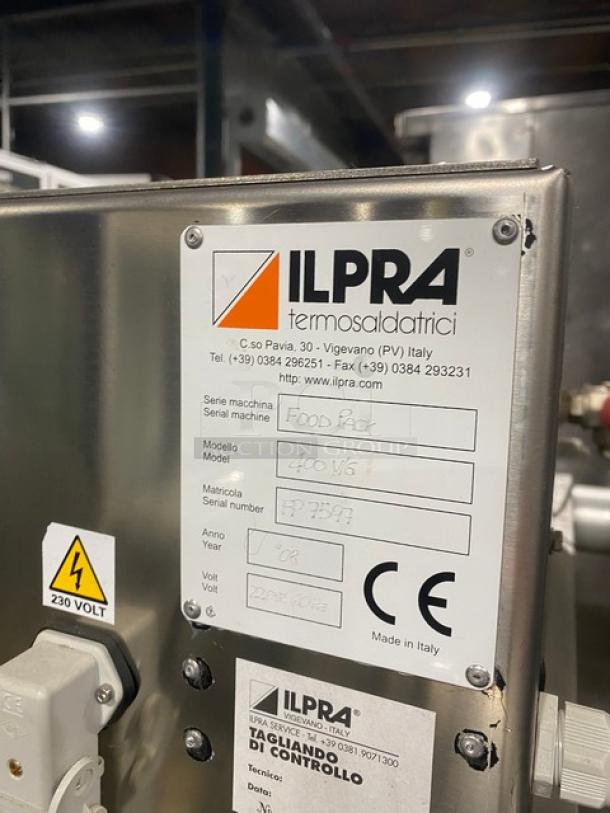 Ilpra Koch Commercial Stainless Steel Food Tray Sealer! On Legs! 230V! Model: 400V/G SN: FP7597! - Image 10 of 11
