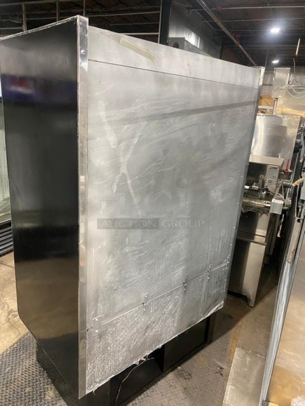 Custom Cool Commercial 4 Tier Refrigerated Open Grab-N-Go Display Merchandiser! 1Phase - Image 4 of 6