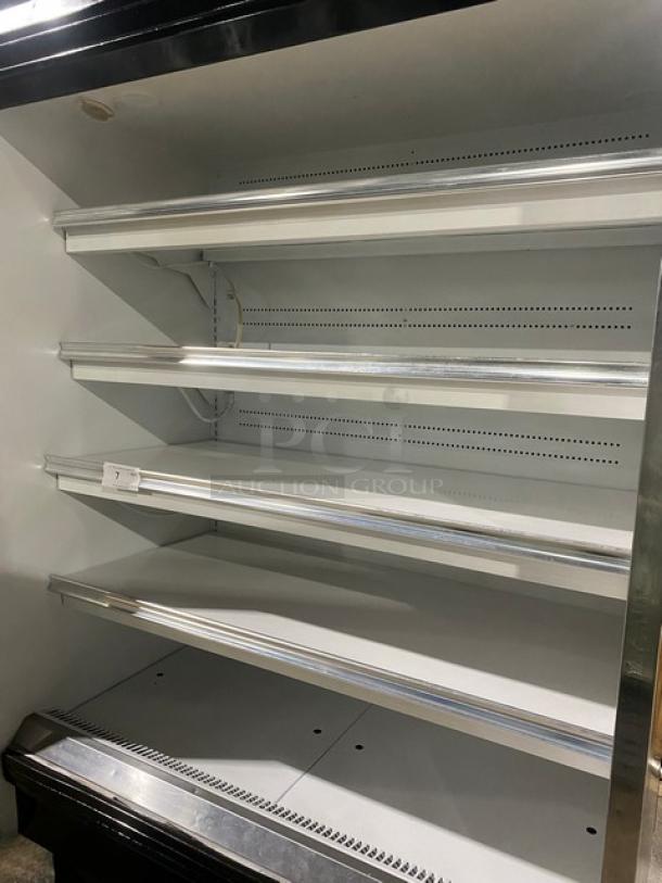 Custom Cool Commercial 4 Tier Refrigerated Open Grab-N-Go Display Merchandiser! 1Phase - Image 5 of 6