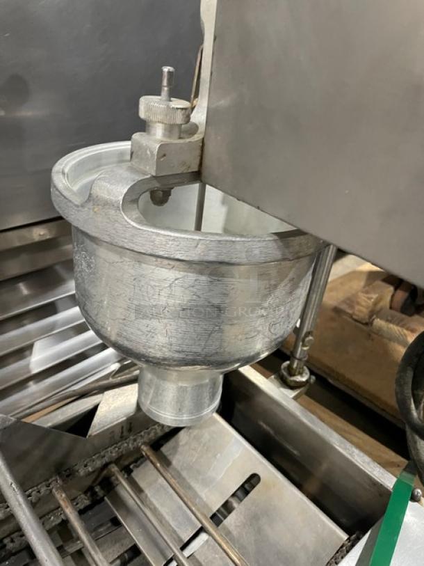 Belshaw Donut Robot Mark II Series Commercial Countertop Automatic Donut Fryer! All Stainless Steel! 120/208-240V 1 Phase! Model: DRMKII SN: W20055CCTS! Working When Removed! - Image 3 of 7