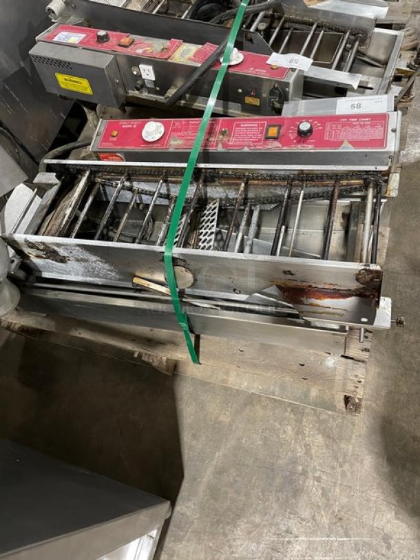 Belshaw Donut Robot Mark II Series Commercial Countertop Automatic Donut Fryer! All Stainless Steel! 120/208-240V 1 Phase! Model: DRMKII SN: W20564NST0! - Image 1 of 6