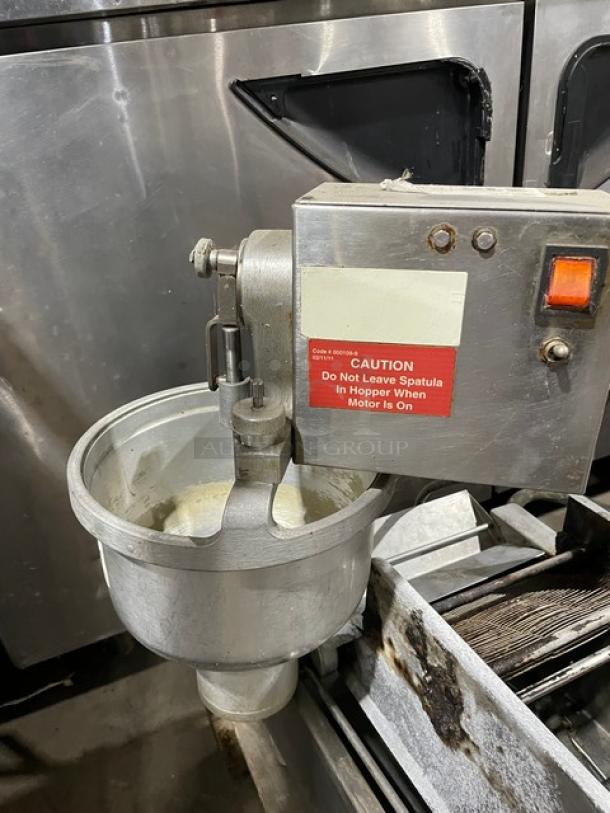 Belshaw Donut Robot Mark II Series Commercial Countertop Automatic Donut Fryer! All Stainless Steel! 120/208-240V 1 Phase! Model: DRMKII SN: W20564NST0! - Image 4 of 6
