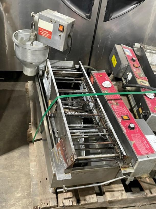 Belshaw Donut Robot Mark II Series Commercial Countertop Automatic Donut Fryer! All Stainless Steel! 120/208-240V 1 Phase! Model: DRMKII SN: W20564NST0! - Image 6 of 6