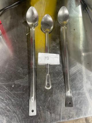 Lot Of Assorted Serving Spoons! All One Money!
