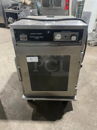 Henny Penny Commercial Half Size Insulated Heated Proofing Cabinet/Food Warmer! All Stainless Steel! On Casters!  Model: HC-900!