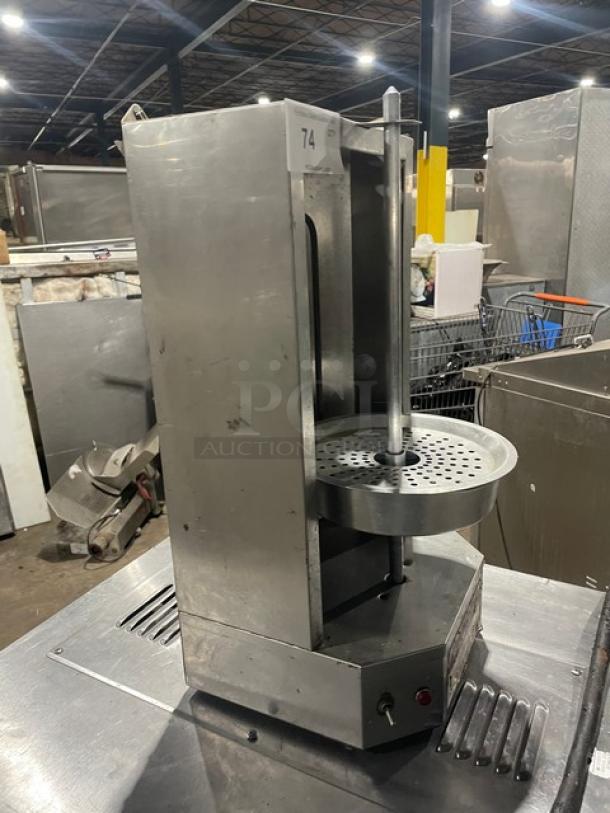 Auto Gyros Commercial Electric Powered Countertop Vertical Broiler Gyro Machine! 120V 1 Phase! Model: 4LEM SN: 2735! - Image 2 of 9