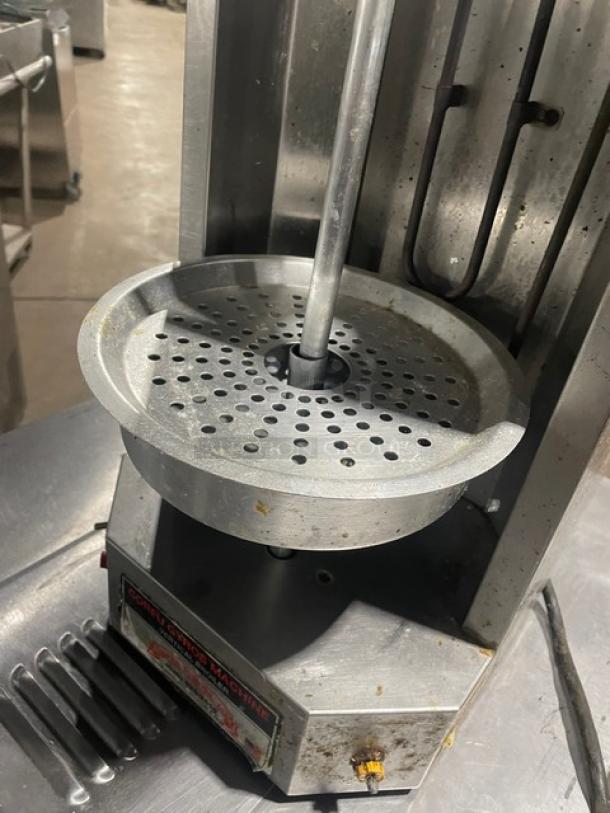 Auto Gyros Commercial Electric Powered Countertop Vertical Broiler Gyro Machine! 120V 1 Phase! Model: 4LEM SN: 2735! - Image 6 of 9