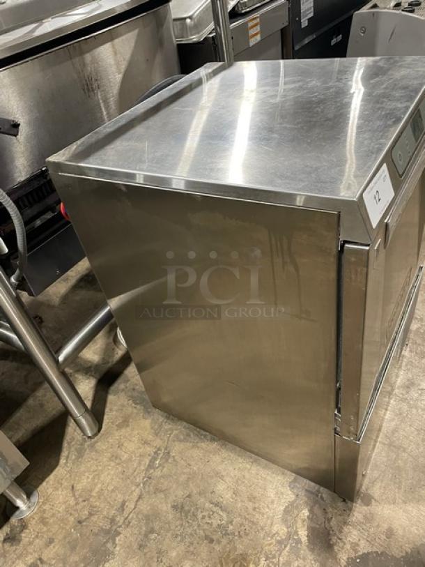 Amazing! Hobart Advansys Series New Body Style Commercial High Temp Undercounter Dishwasher! All Stainless Steel! With Full Size Glass Rack! 120/208V 1 Phase! Model: LXER SN: 231198825! - Image 2 of 9