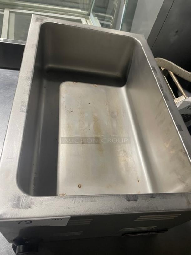 Adcraft Commercial Countertop Single Bay Stainless Steel Food Warmer! 120V! Model: FW-1200W! - Image 6 of 8