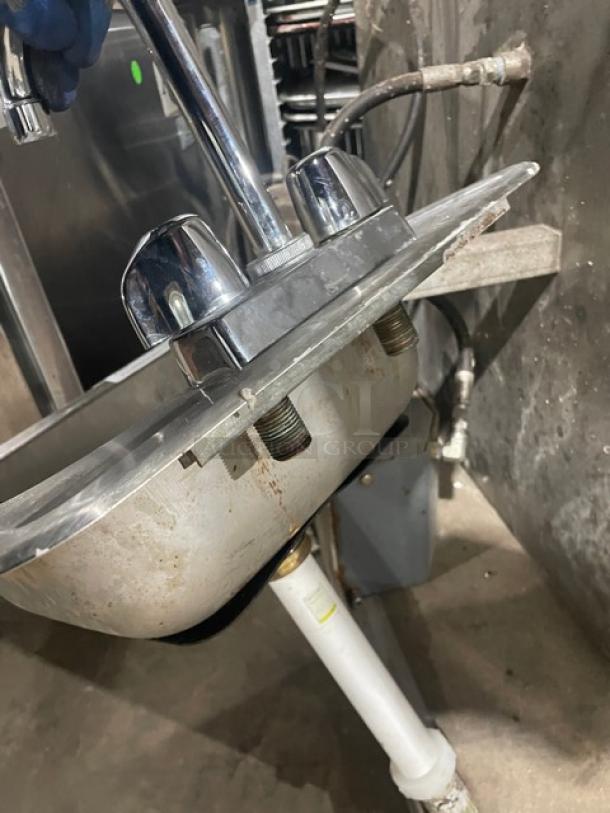 Commercial Stainless Steel Hand Washing Sink! With Faucet! - Image 6 of 6