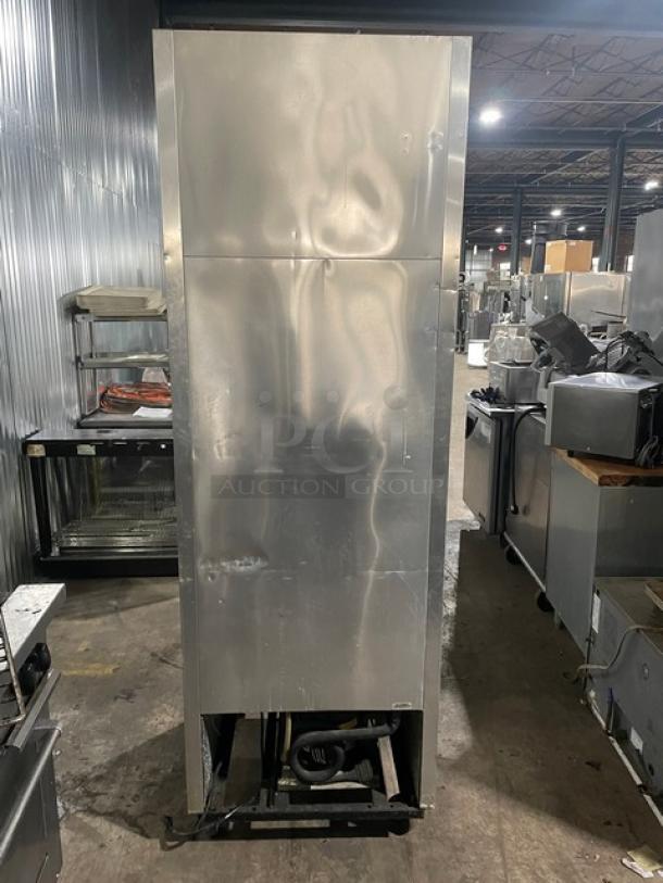 True Commercial Single Door Reach In Freezer! All Stainless Steel! With Poly Coated Racks! On Casters! 115V 1 Phase! Model: T-23F SN: 5175087! - Image 2 of 9