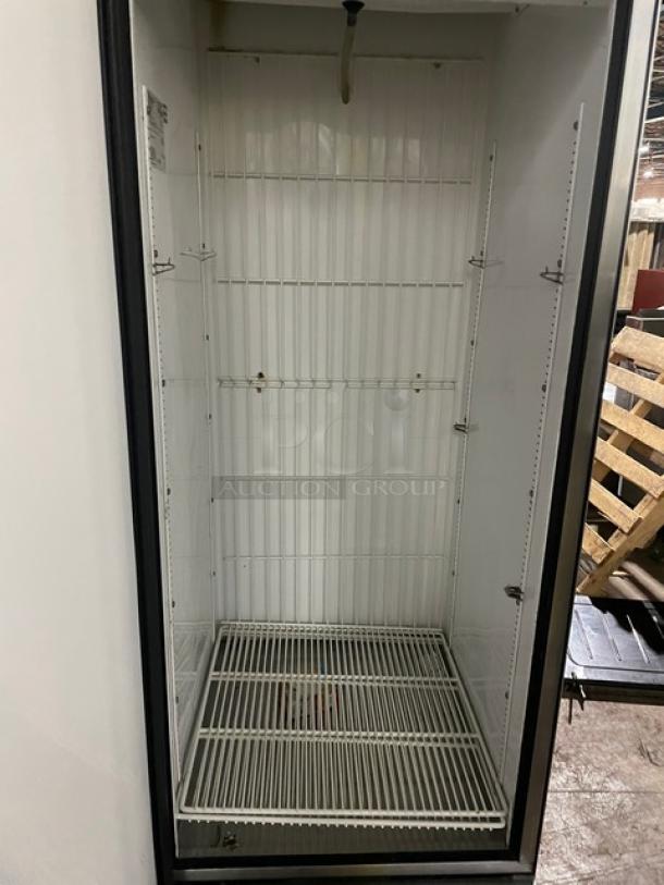 True Commercial Single Door Reach In Freezer! All Stainless Steel! With Poly Coated Racks! On Casters! 115V 1 Phase! Model: T-23F SN: 5175087! - Image 5 of 9