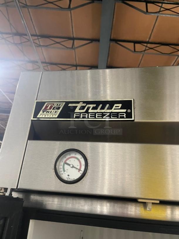 True Commercial Single Door Reach In Freezer! All Stainless Steel! With Poly Coated Racks! On Casters! 115V 1 Phase! Model: T-23F SN: 5175087! - Image 7 of 9