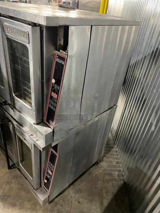 Garland Master Series Commercial Stainless Steel Natural Gas Powered Double Stacked Convection Oven! With Wire Oven Racks! On Casters! 2X Your Bid Makes One Unit! - Image 2 of 10