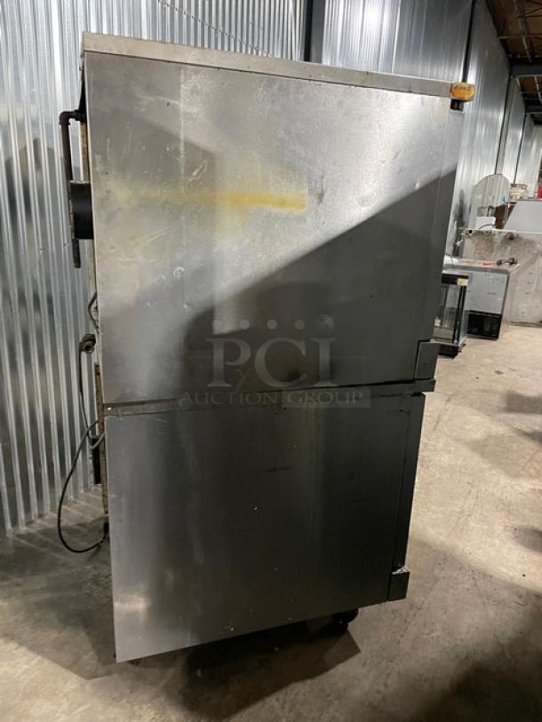 Garland Master Series Commercial Stainless Steel Natural Gas Powered Double Stacked Convection Oven! With Wire Oven Racks! On Casters! 2X Your Bid Makes One Unit! - Image 3 of 10