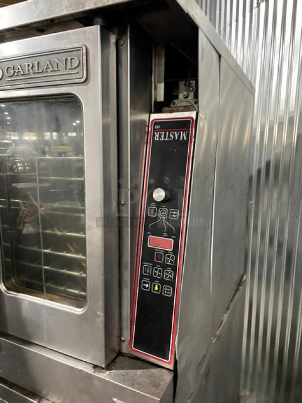 Garland Master Series Commercial Stainless Steel Natural Gas Powered Double Stacked Convection Oven! With Wire Oven Racks! On Casters! 2X Your Bid Makes One Unit! - Image 8 of 10