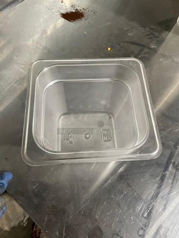 Commercial Polycarbonate Clear Food Pans! 10X Your Bid! - Image 3 of 4